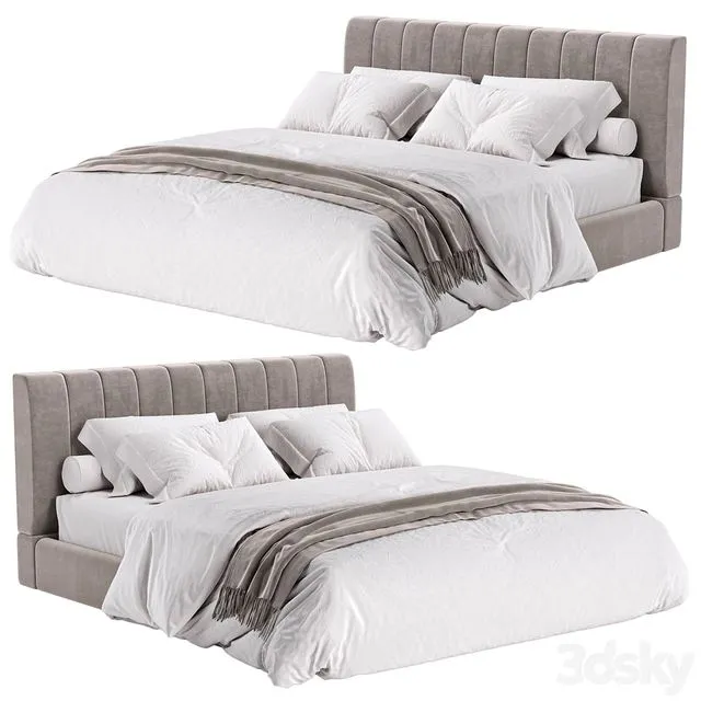 Whaite bed4 3D Model Whaite bed4 3D Model