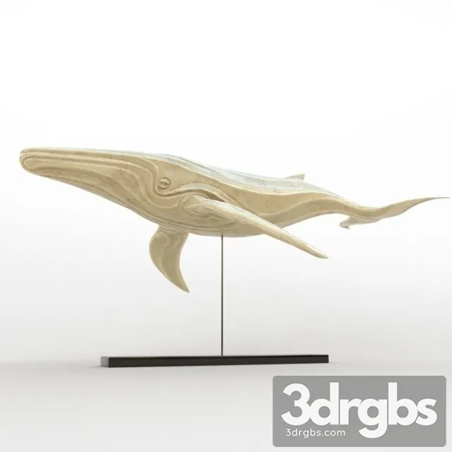 Whale Statue 3D Model Download