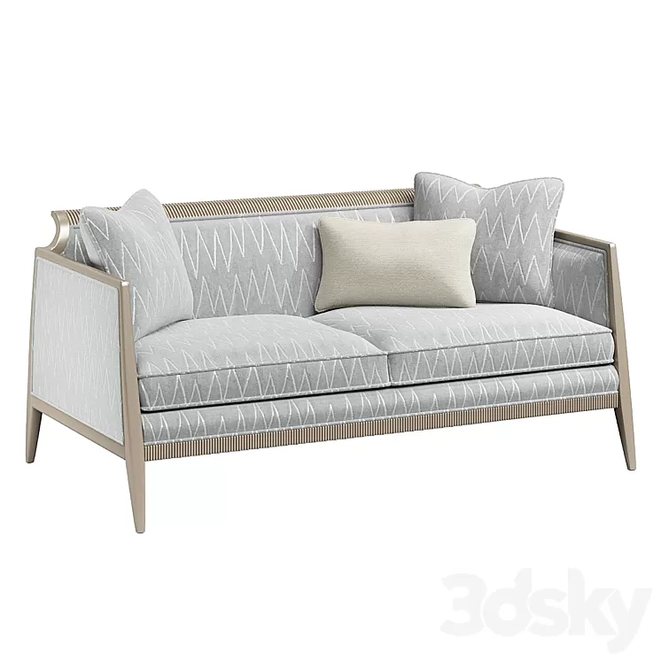What's Not To Love Sofa? Caracole 3D Model