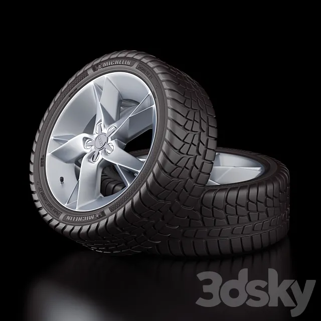 Wheel 3D Model