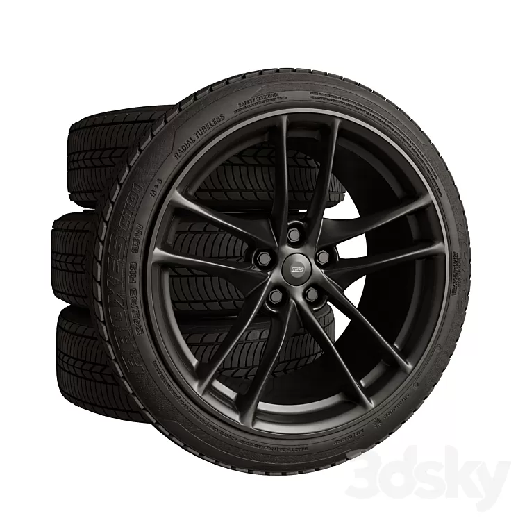 Wheel BBS 3D Model