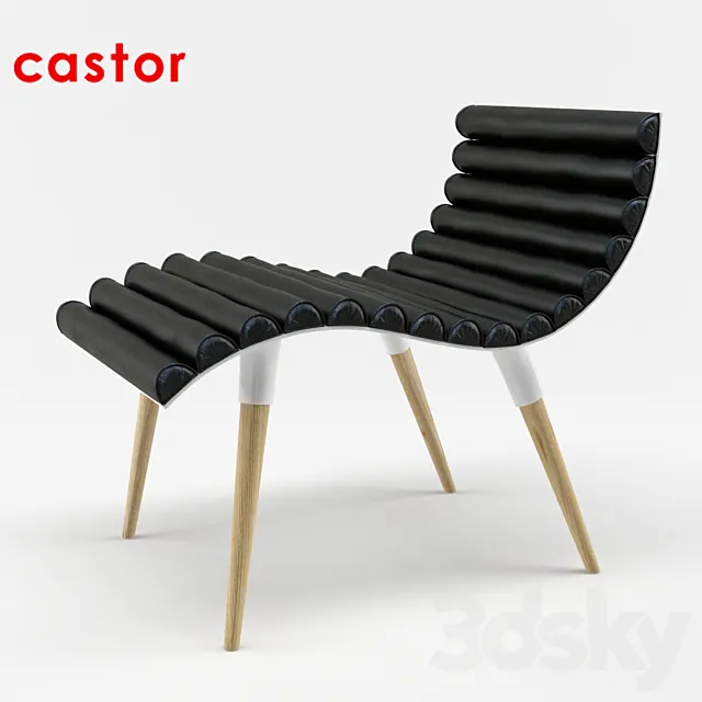 Wheelchair Castor Curve 3D Model Wheelchair Castor Curve 3D Model