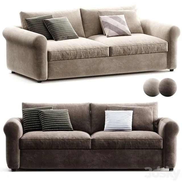 Whidbey Sofa 3D Model Whidbey Sofa 3D Model