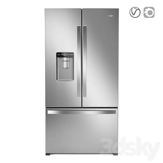 Whirlpool WRF954CIHM 3D Model