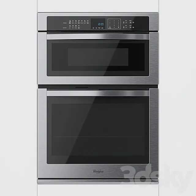 Whirpool – Combined Oven WOC54EC7AS 3D Model