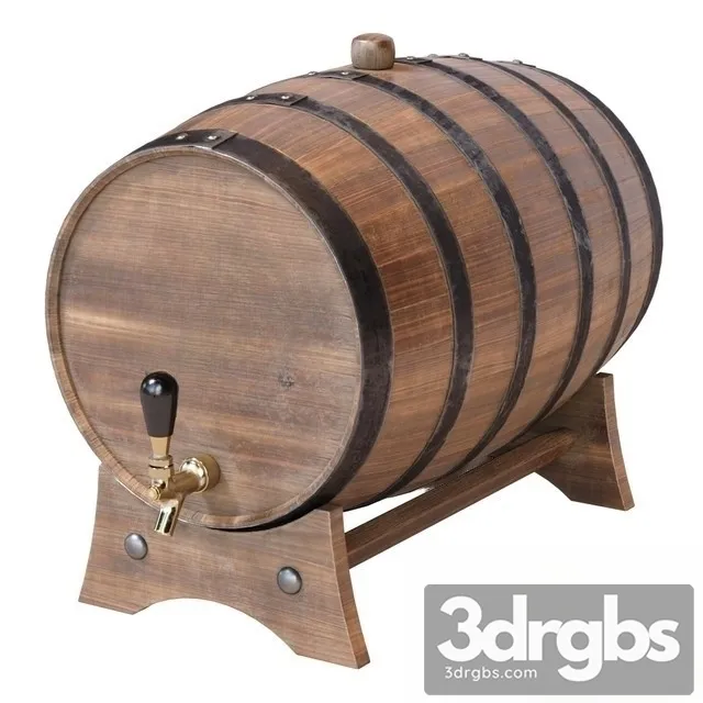 Whiskey Barrels 3D Model Download