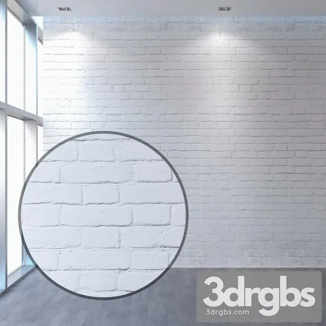 White Brick 55 3D Model Download