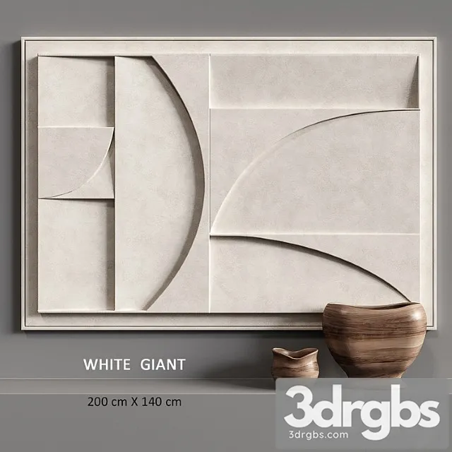 White Giant Set 3D Model Download