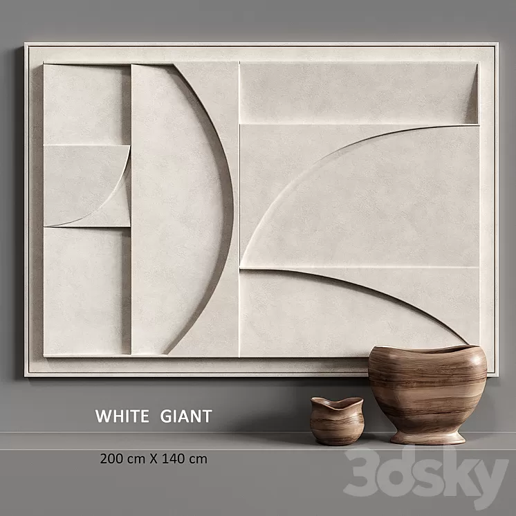 WHITE GIANT set 3D Model WHITE GIANT set 3D Model