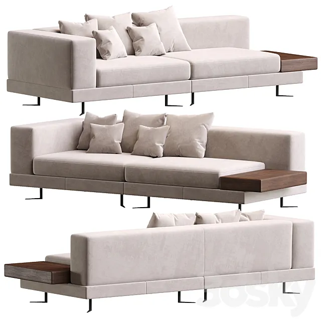 White Saddle-Hide 3D Model White Saddle-Hide 3D Model