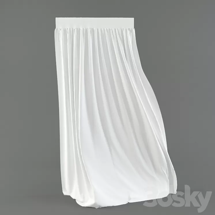 White Shade 3D Model White Shade 3D Model