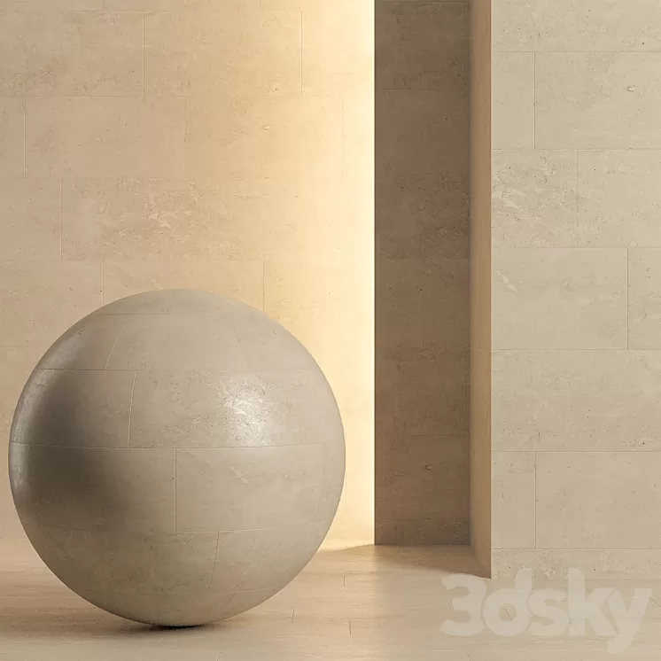 white stone 3D Model Free Download