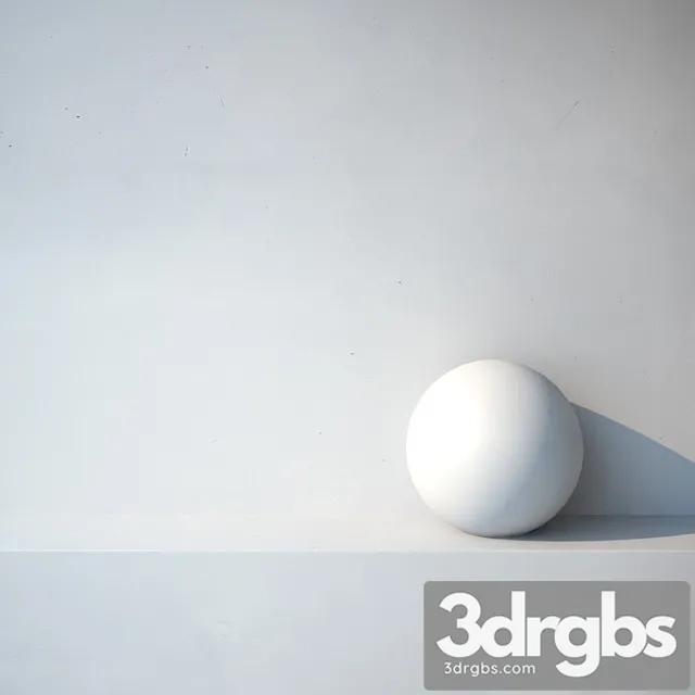 White wall 221 3D Model Download