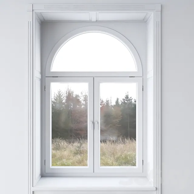 White window 3DModel