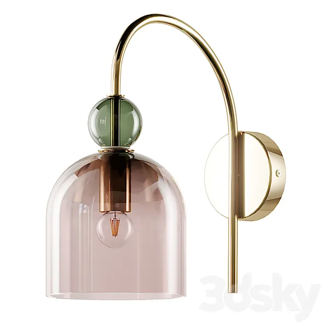 Whitney wall sconce Designed by MADE Studio 3DModel Whitney wall sconce Designed by MADE Studio 3DModel