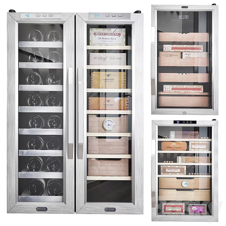 Whynter cigar cabinet 3D Model