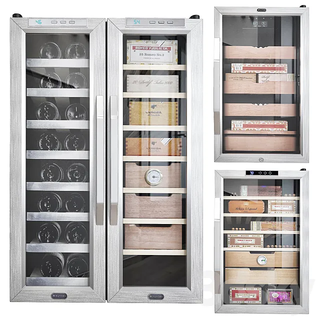 Whynter cigar cabinet 3DModel