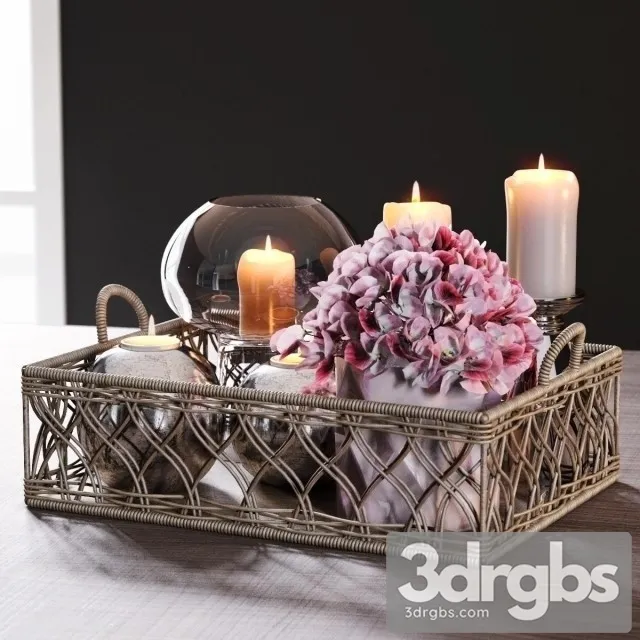 Wicker Tray 3D Model Download Wicker Tray 3D Model Download