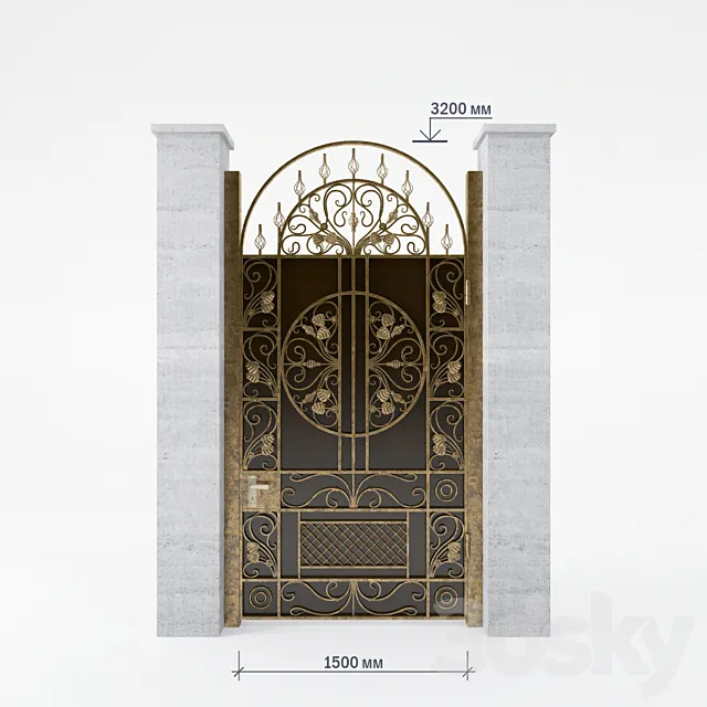 Wicket 3D Model Wicket 3D Model