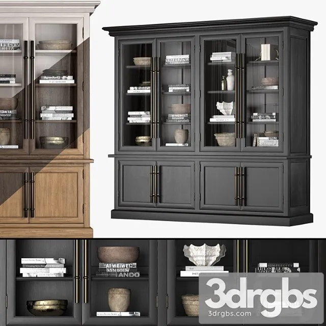 Wide buffet 61460467 blk 3D Model Download