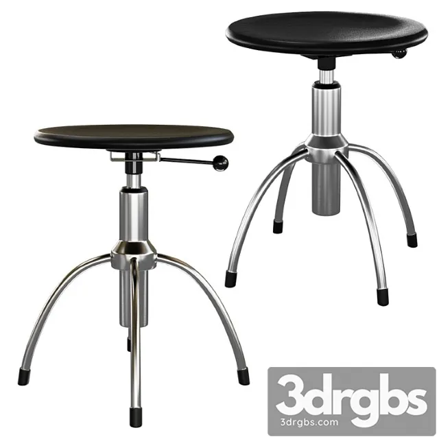 Wilde + spieth se 43 swivel stool 2 3D Model Download Wilde + spieth se 43 swivel stool 2 3D Model Download