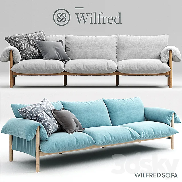 Wilfred. sofa 3DModel