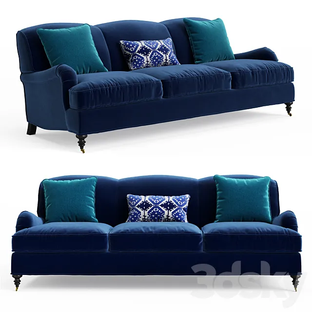 Williams Sonoma Bedford Sofa 87 ” 3DModel Williams Sonoma Bedford Sofa 87 ” 3DModel