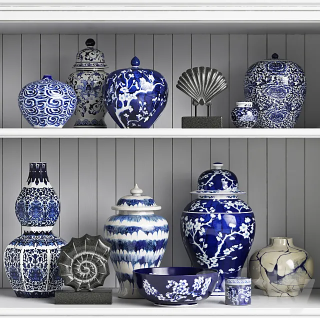 Williams-Sonoma Home decor set 2 3D Model