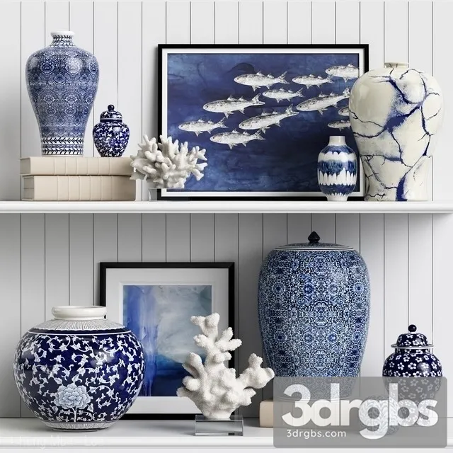 Williams Sonoma Home Decor Set 3 3D Model Download Williams Sonoma Home Decor Set 3 3D Model Download