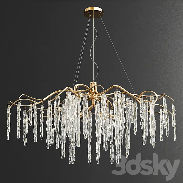 Willow chandelier 3DModel