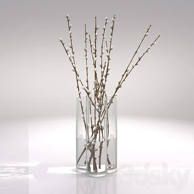Willow vase 3D Model Willow vase 3D Model