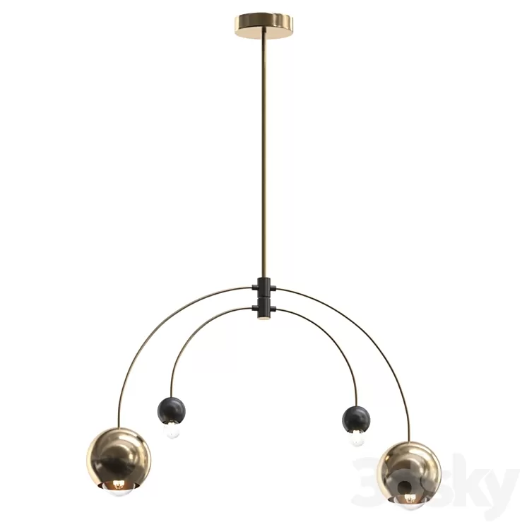 willow_Chandelier 3D Model willow_Chandelier 3D Model