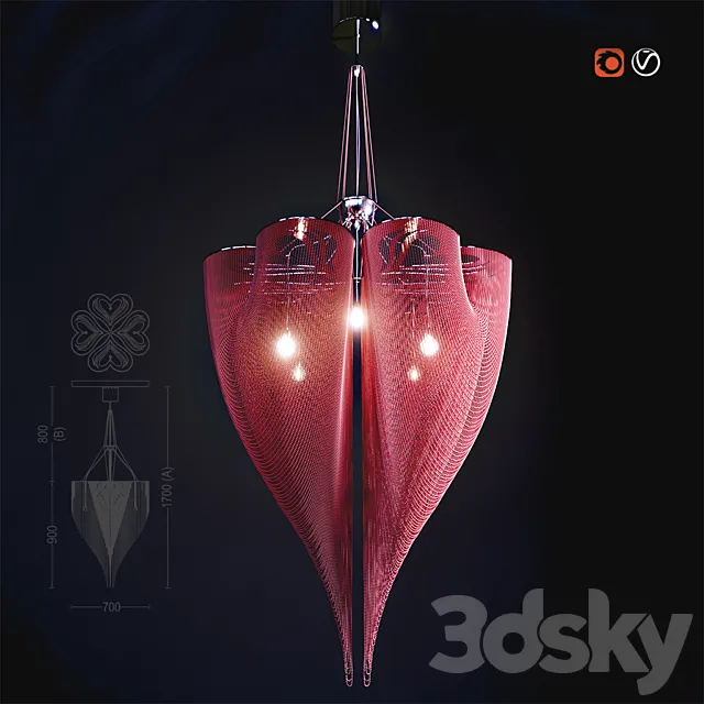 Willowlamp – Biglove Clover -2018 3DModel