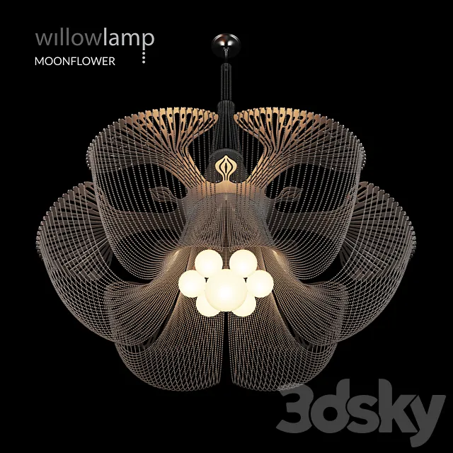 Willowlamp Moonflower 3D Model Willowlamp Moonflower 3D Model