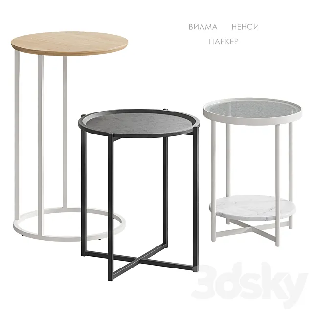 Wilma Nancy Parker table Divan.ru 3D Model Wilma Nancy Parker table Divan.ru 3D Model
