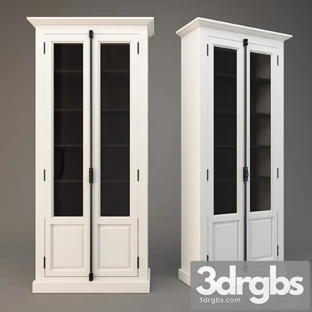 Winchester collection bookcase 3D Model Download