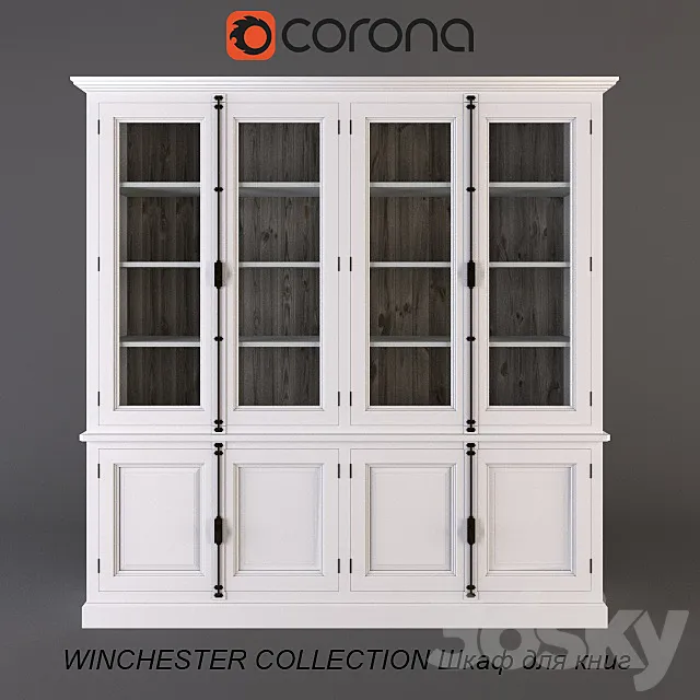 WINCHESTER COLLECTION bookcase 3DModel