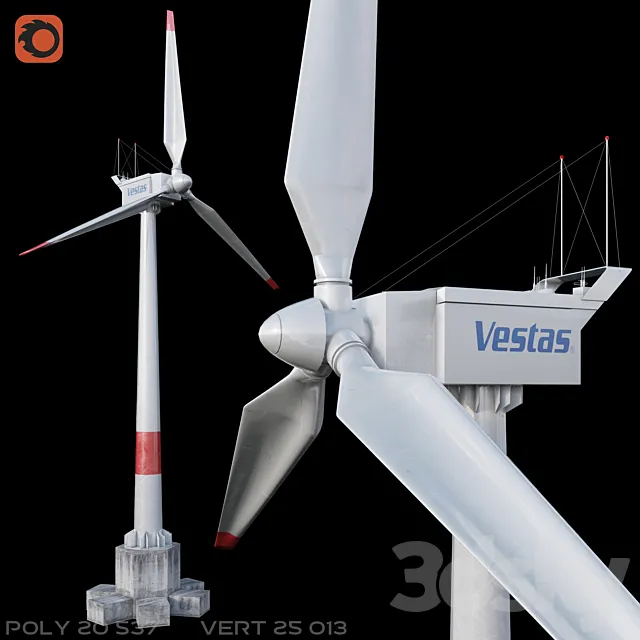 Wind generator 3DModel