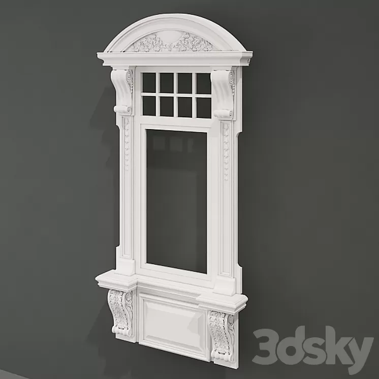 Window assembly type 2 3D Model