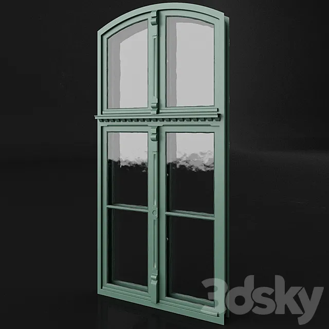 Window classic reconditioned 3DModel