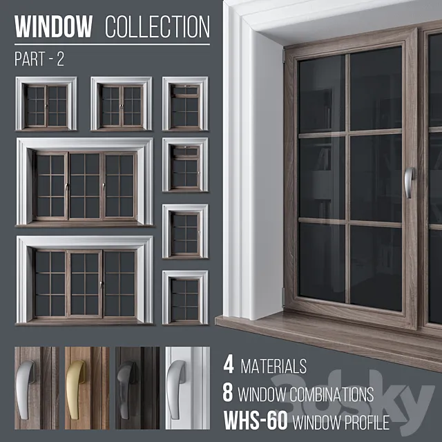 Window Collection Part 2 3DModel