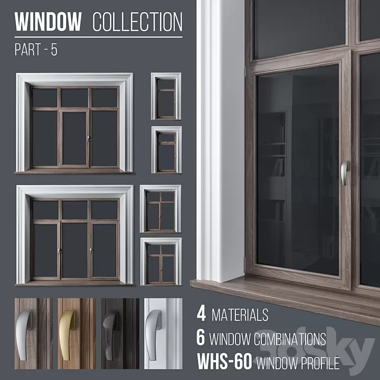 Window Collection Part 5 3D Model