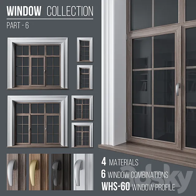 Window Collection Part 6 3D Model