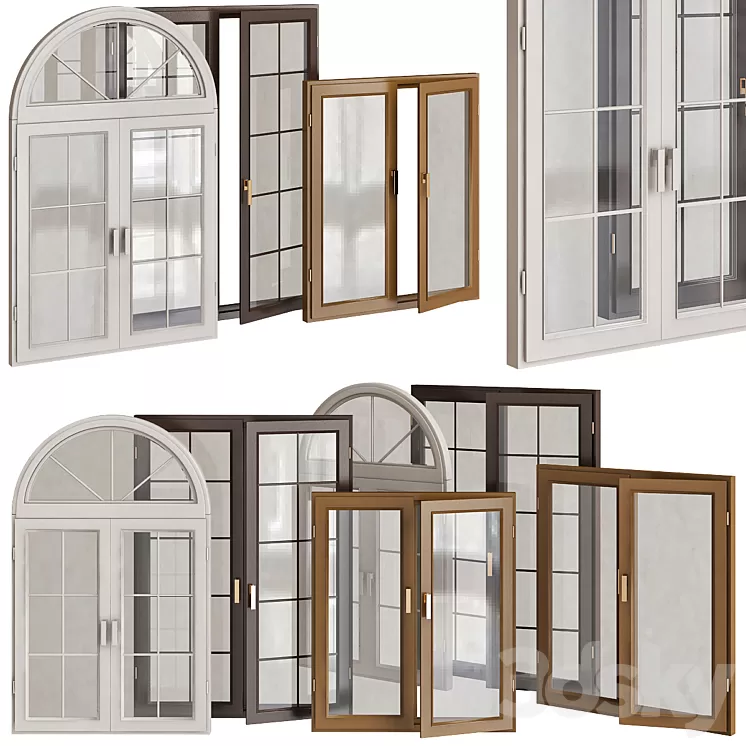 Window collections 3D Model