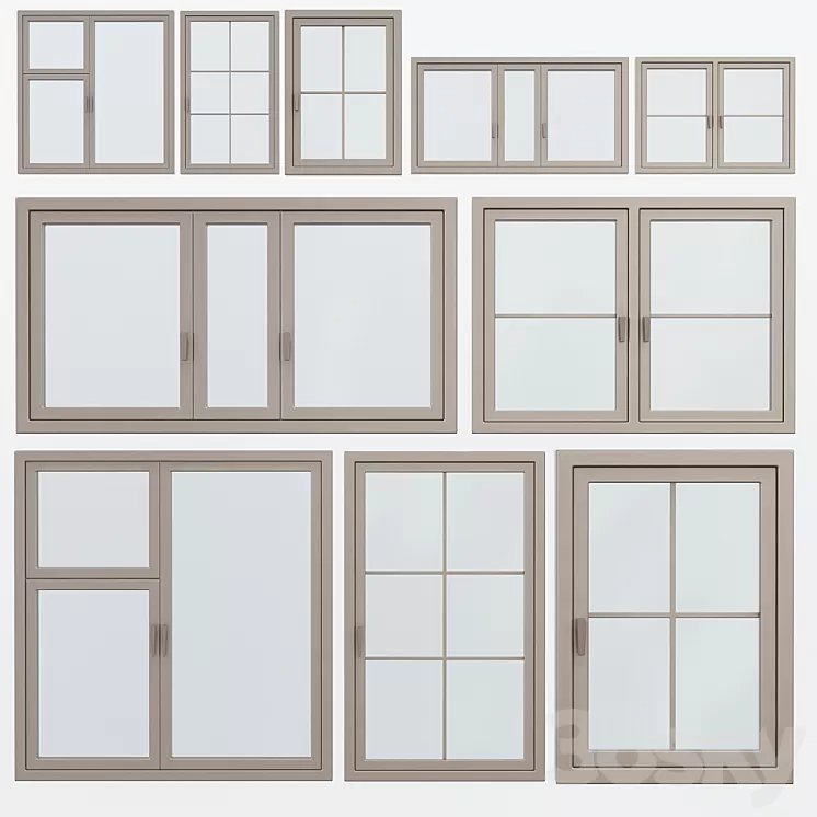 Window Collections No. 7 3D Model