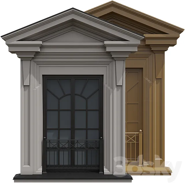 Window decor 3D Model