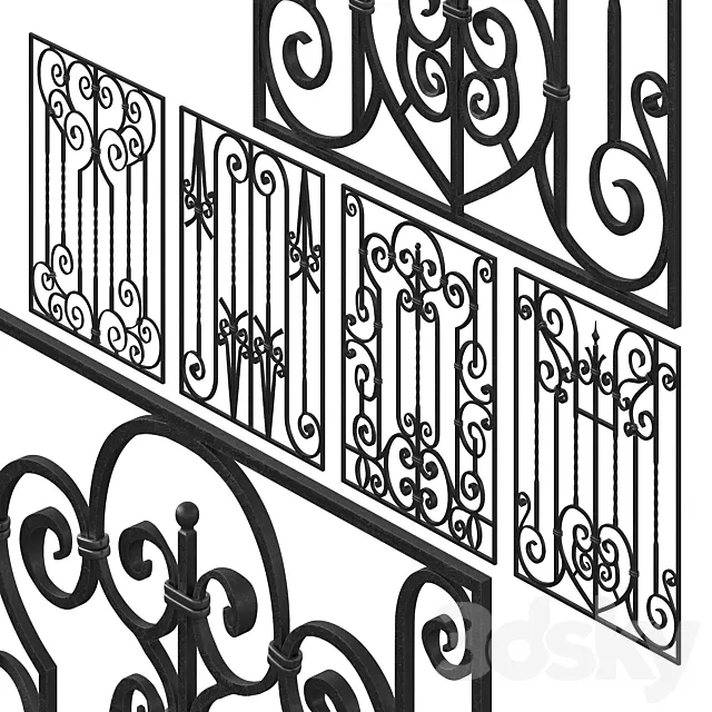 Window grill 3DModel