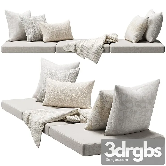 Window seat cushion set 2 Window seat cushion set 2