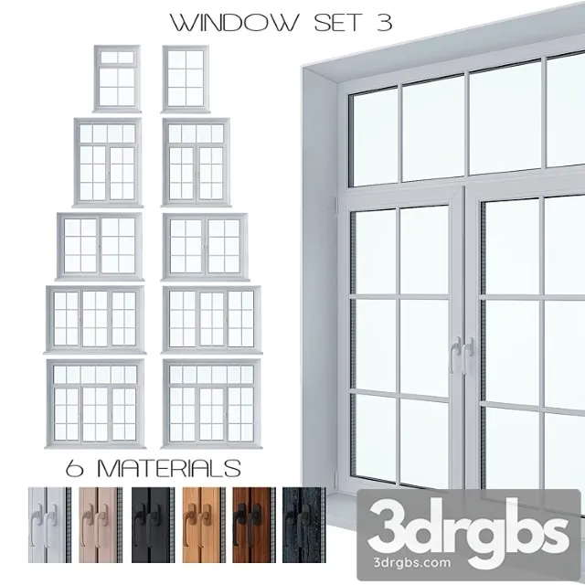 Window set 3 3D Model Download