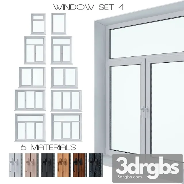 Window set 4 3D Model Download